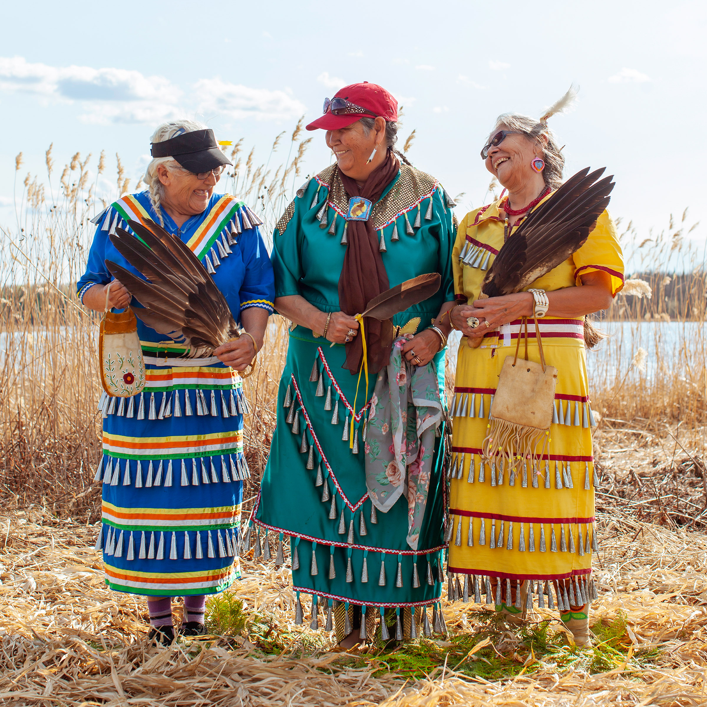     Nadya Kwandibens, Shiibaashka’igan: Honouring the Sacred Jingle Dress, 2019. Courtesy of the artist

