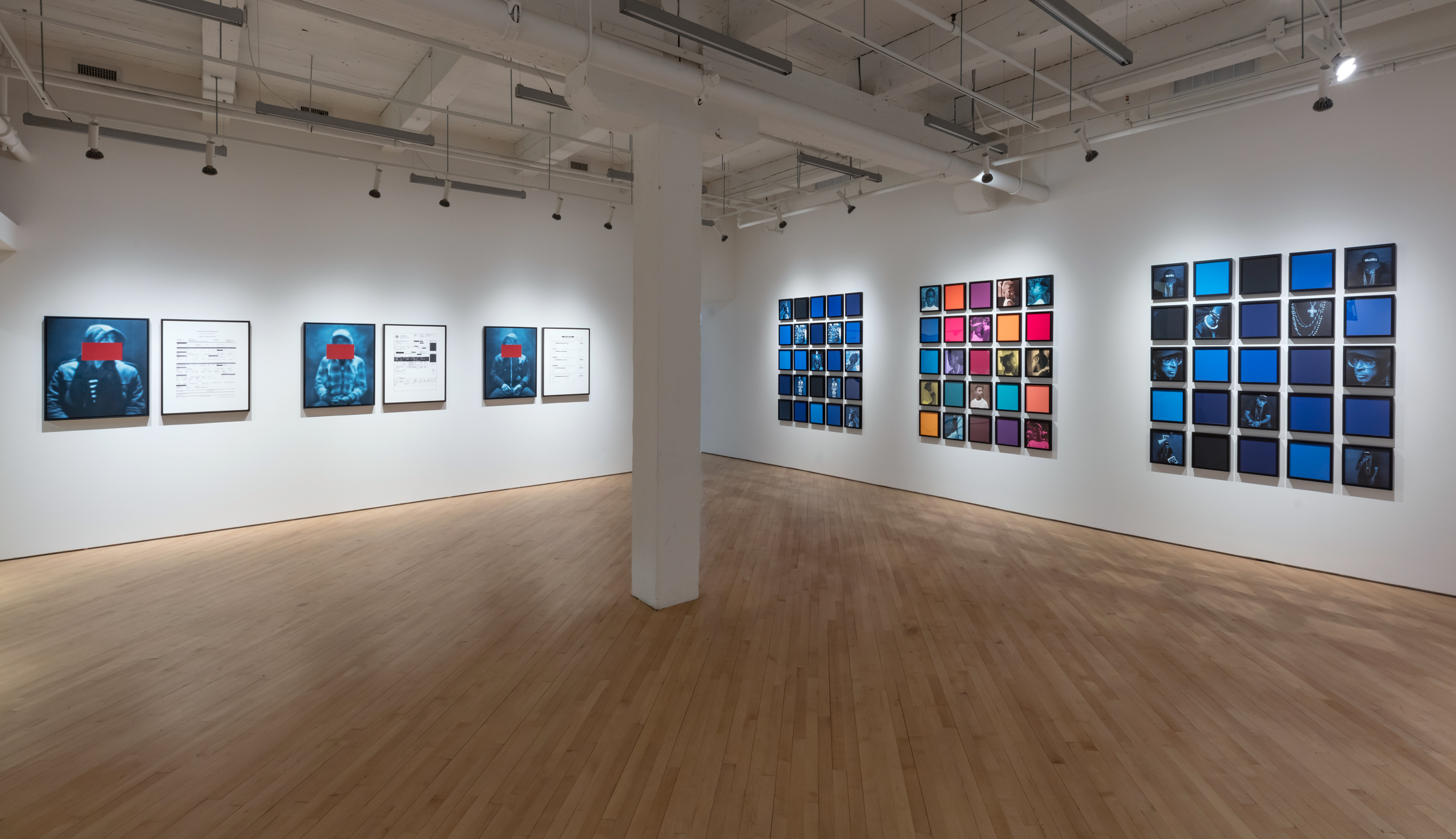     Carrie Mae Weems, Installation view of Blending the Blues, CONTACT Gallery, Toronto, May 1 &#8211; July 27, 2019. Photo: Toni Hafkenscheid. Courtesy CONTACT, the
artist, and Jack Shainman Gallery, New York, NY.

