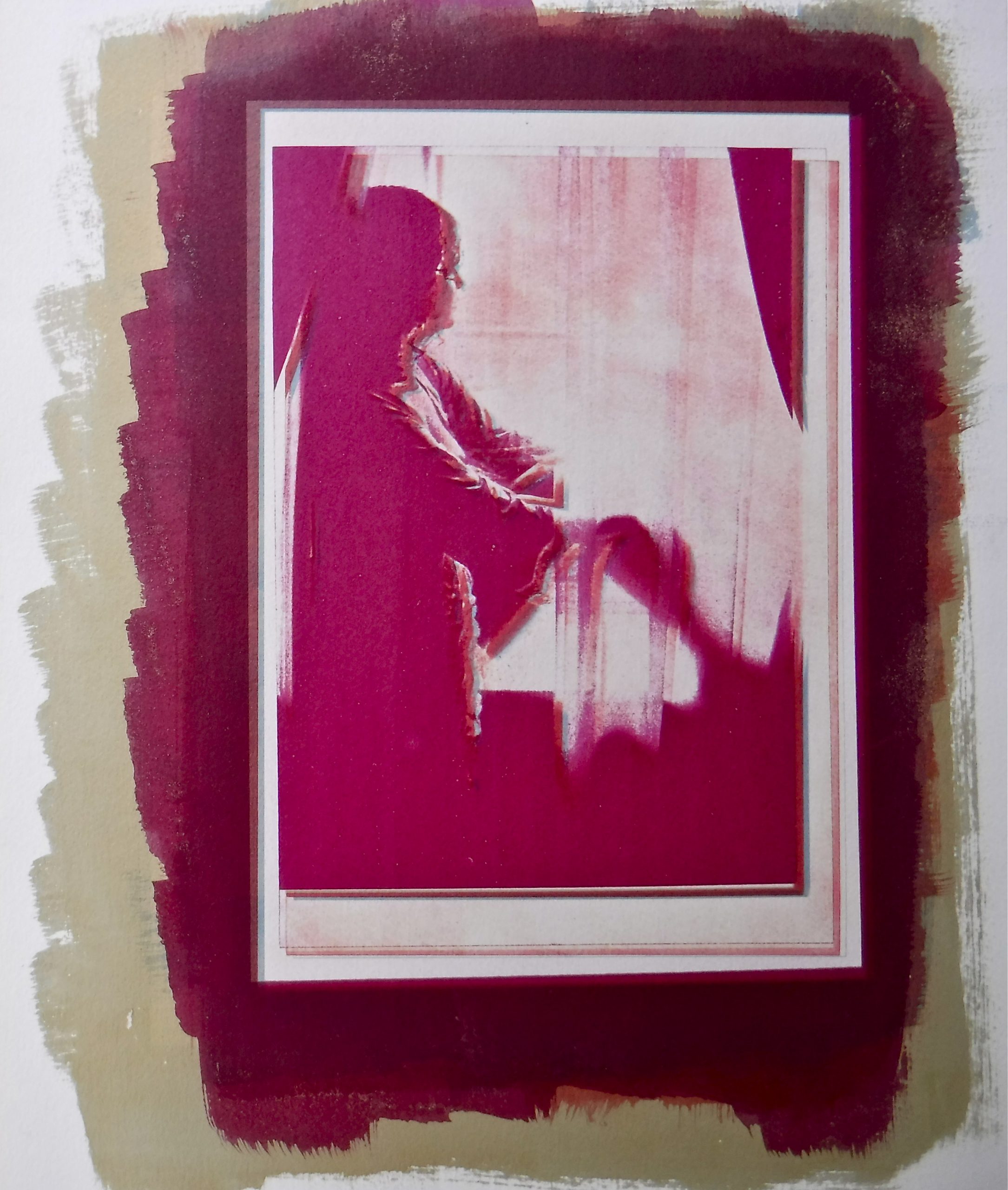     Frances Patella, Sedition, gum bichromate on paper, 2011

