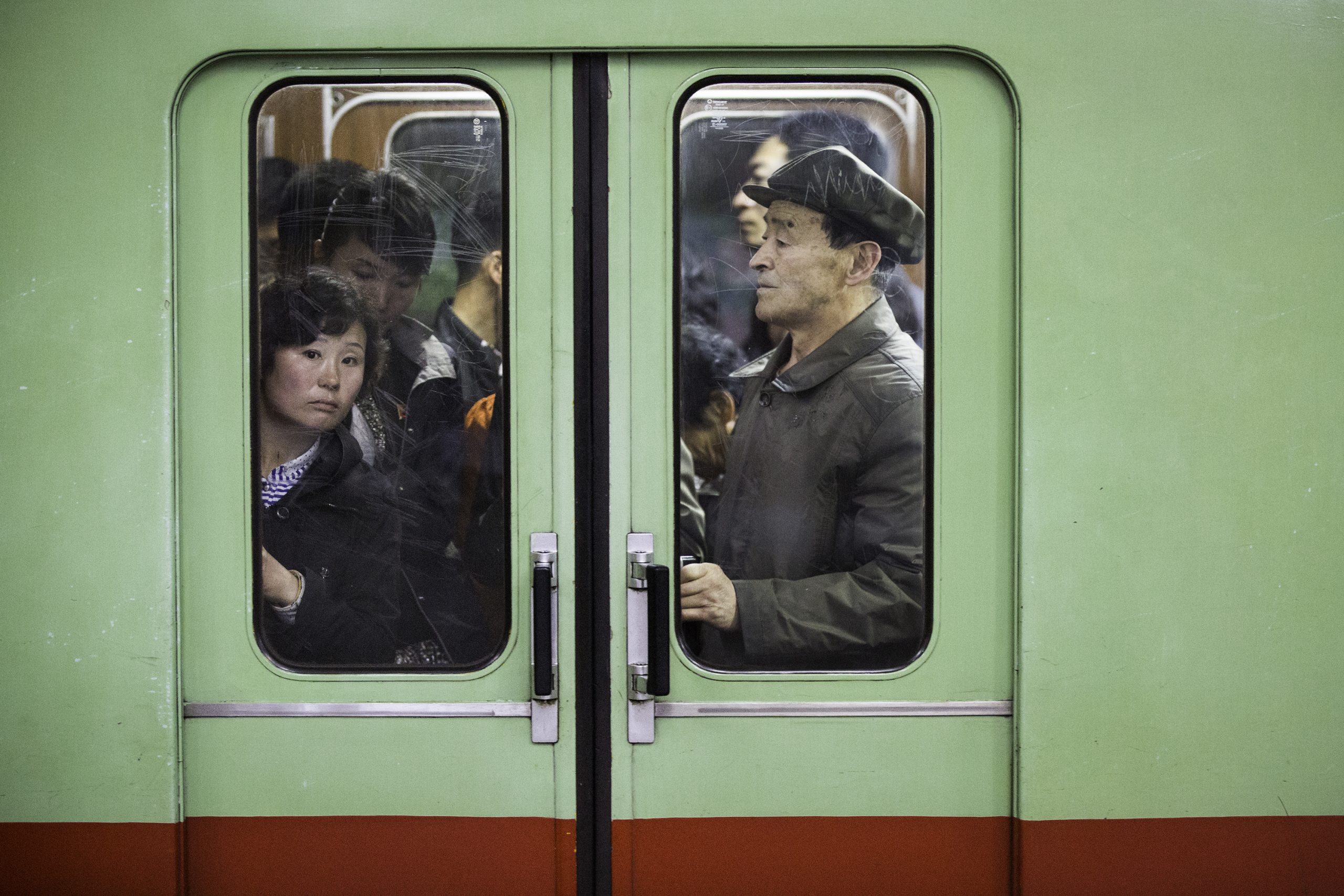     Saša Petricic, Pyongyang Commute, 2017

