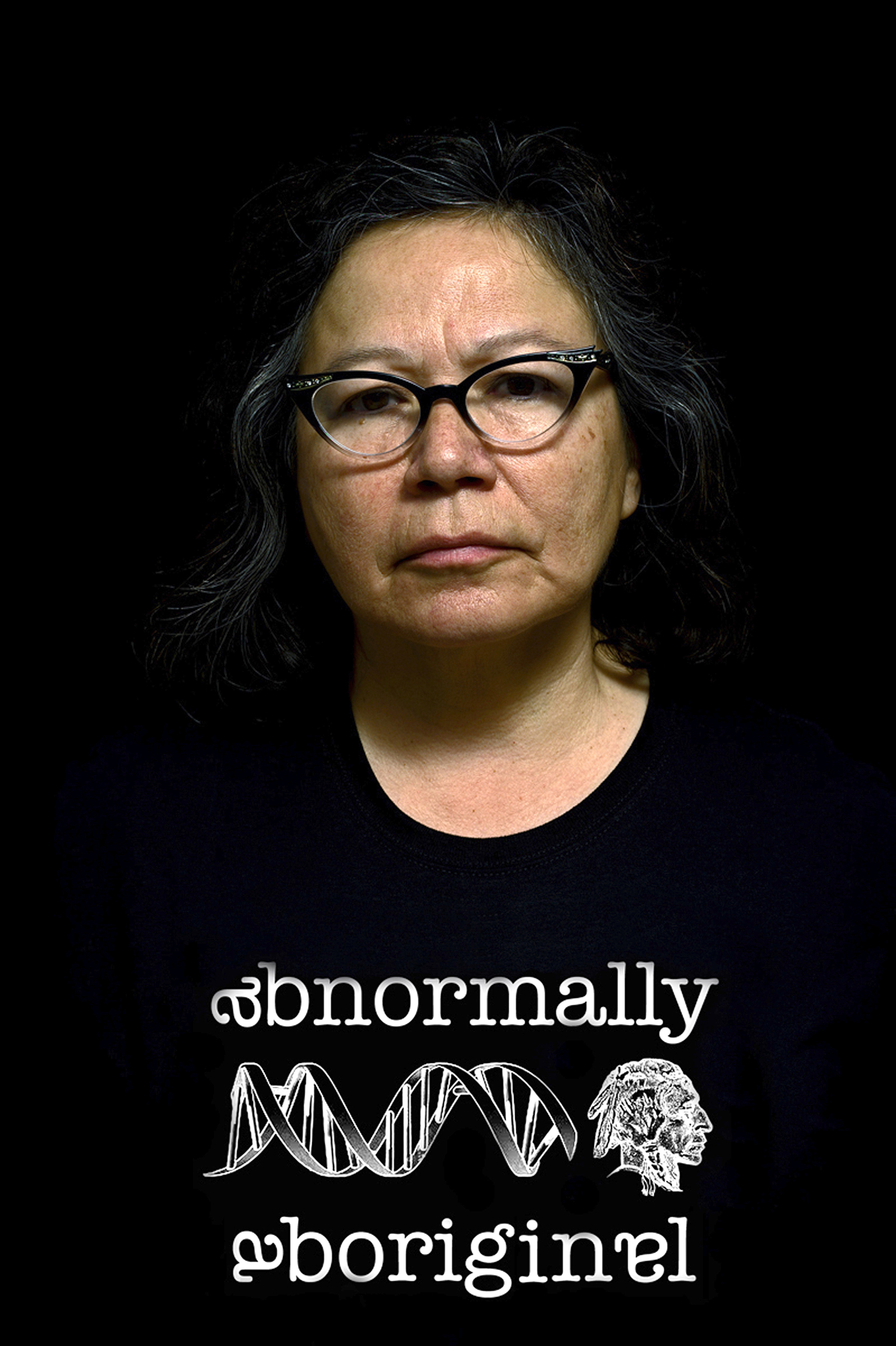     Shelley Niro , Abnormally Aboriginal, 2014. Print on canvas. Courtesy of the artist.

