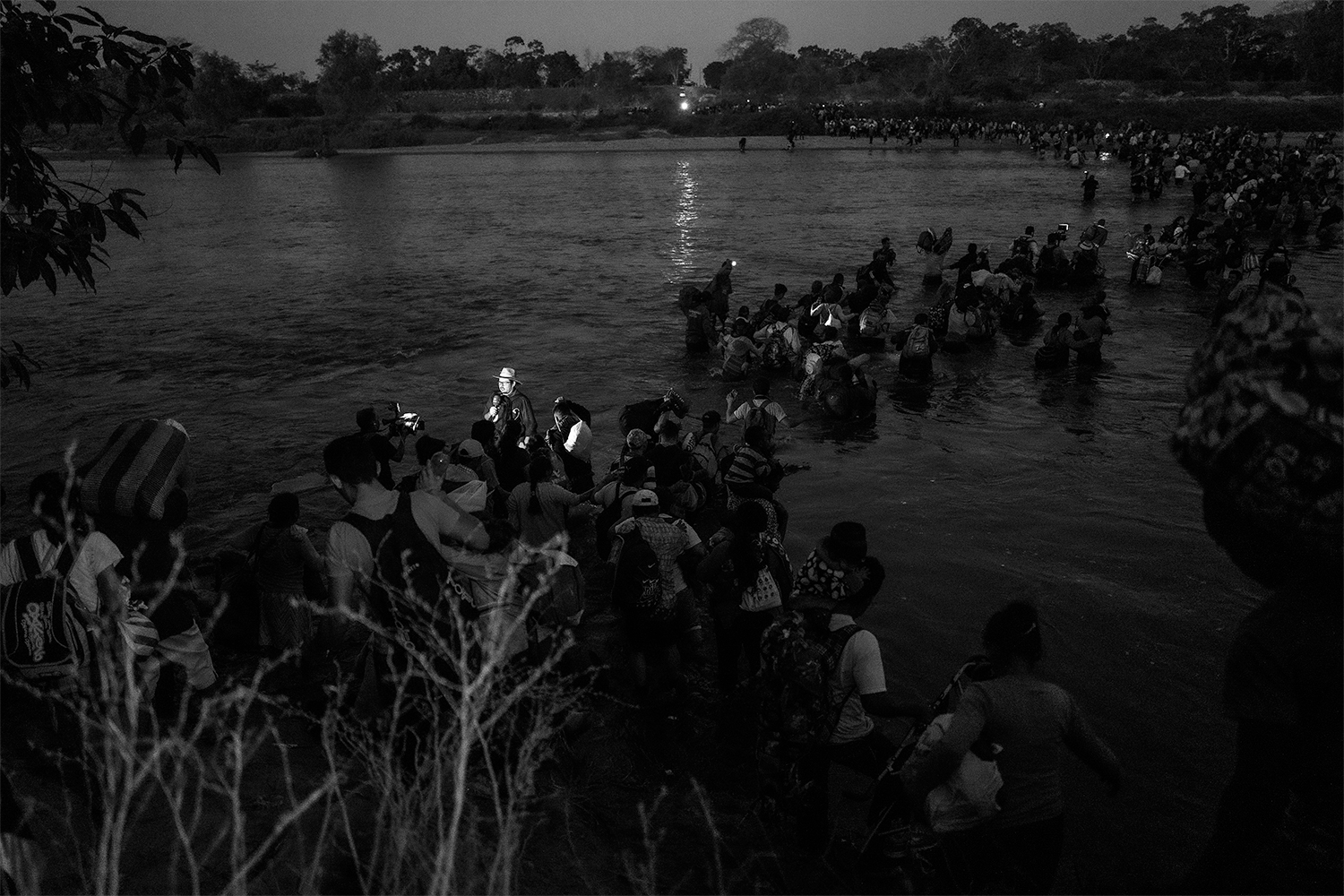     Ada Trillo, Crossing The Suchiate River, 2020

