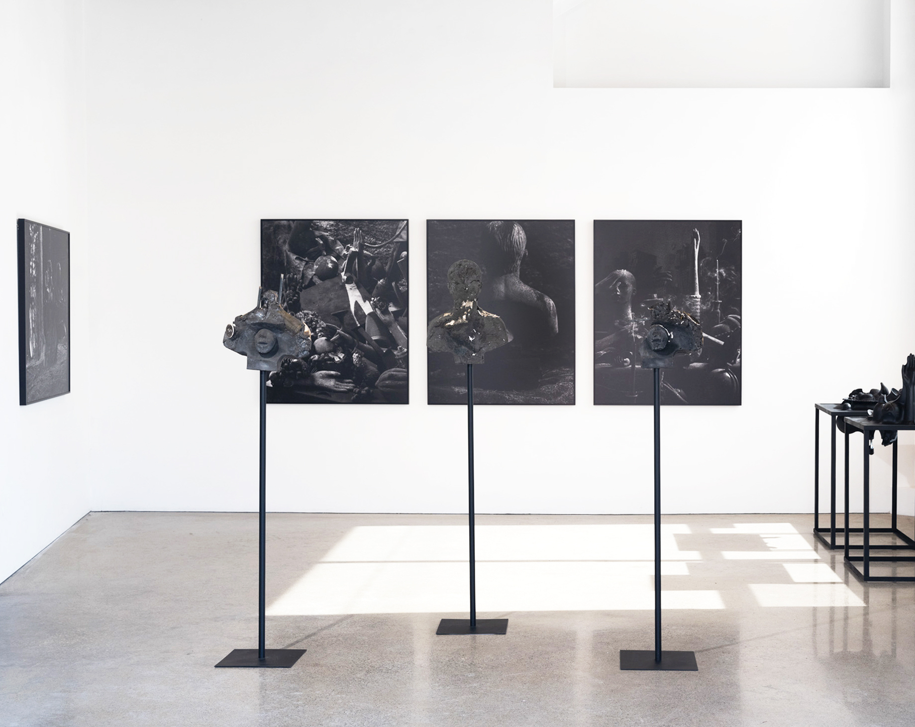     Ryan Van Der Hout, Collecting Dust, installation view, United Contemporary, 2022. Courtesy of the artist and United Contemporary

